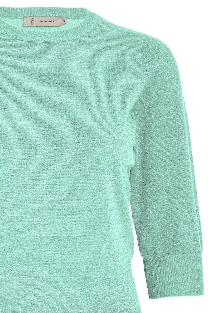 REMI PUFF SLEEVE KNIT PC8212 3006MET LICHEN MINT